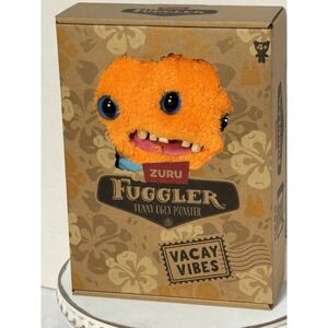 BRAND NEW Zuru Fuggler Funny Ugly Monster‎ Vacay Vibes Orange Reek-O Blue Shirt
